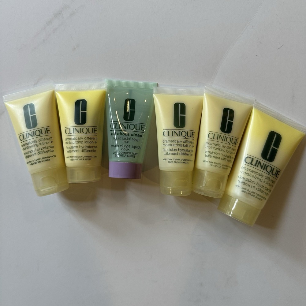 Clinique dramatically different moisturizing lotion plus All About Clean 6X Lot